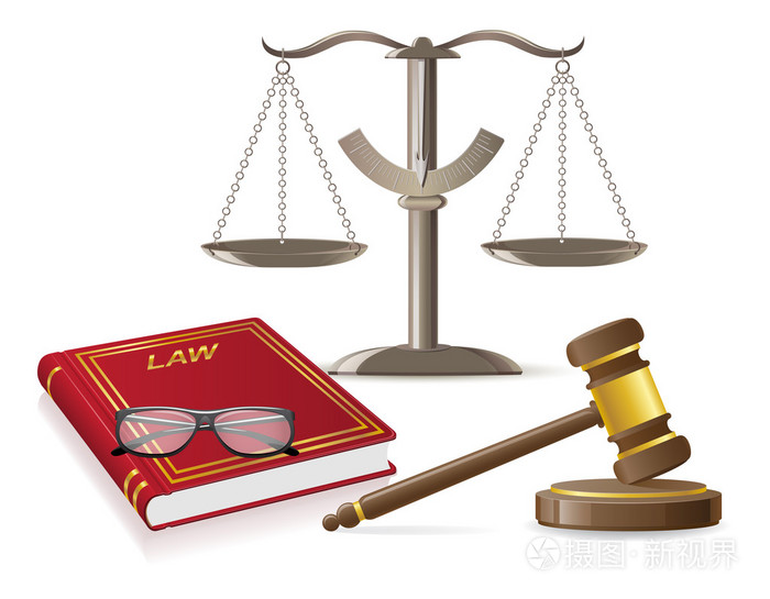 法律圖標(biāo)矢量圖 現(xiàn)代法律傳播的視覺紐帶